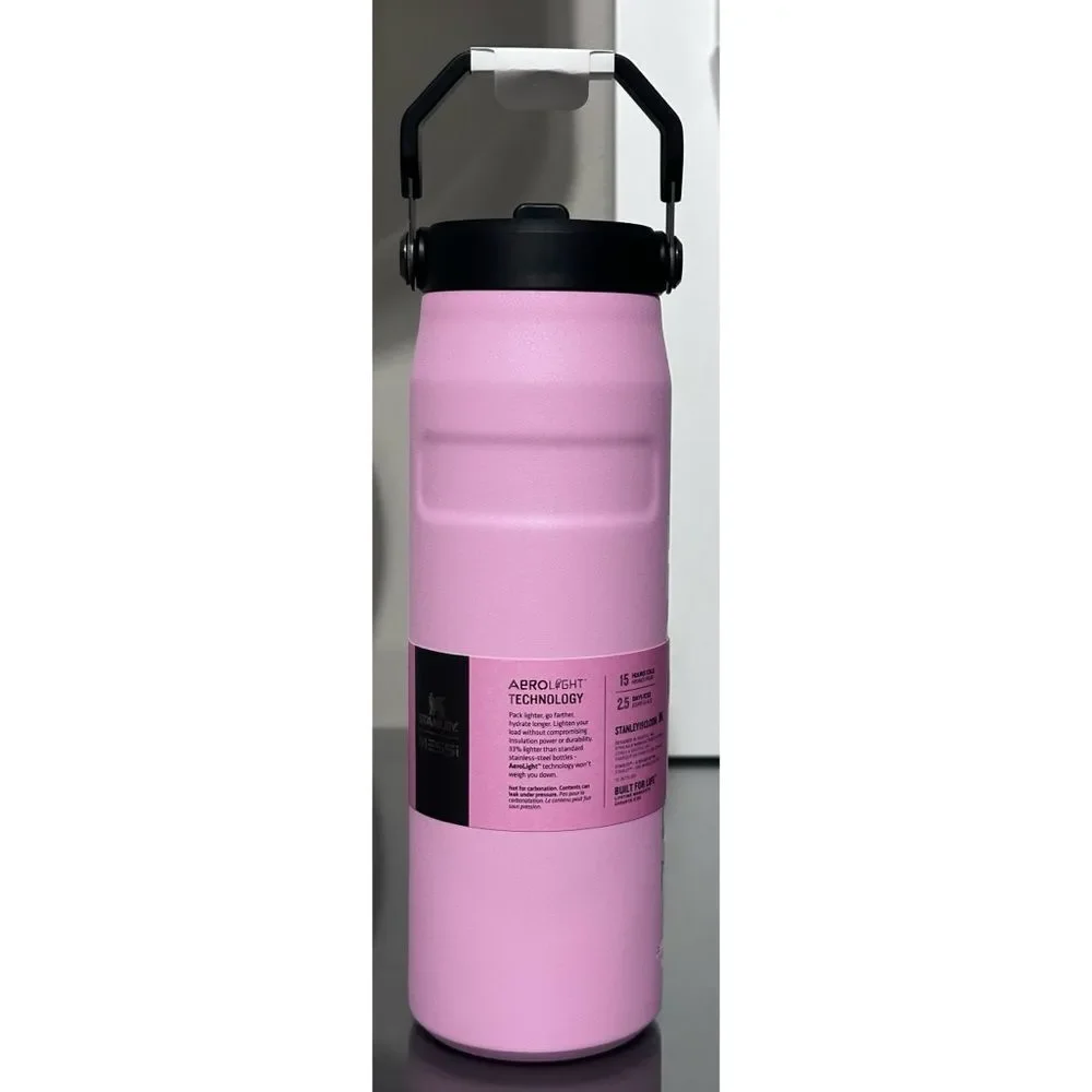 MESSI X STANLEY AEROLIGHT ICEFLOW FLIP STRAW 2.0‎ BOTTLE, 24 OZ- MESSI GOAT PINK - Picture 3 of 6